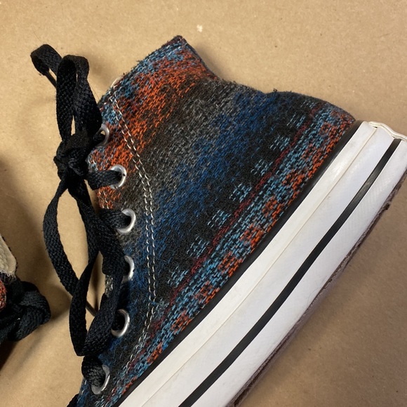 Converse Colorful Woven High Top Chuck Taylor All Star Sneakers - Picture 11 of 16